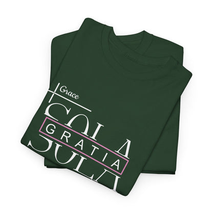 Sola Gratia - Grace Alone | Christian Reformation Women's Graphic Tee