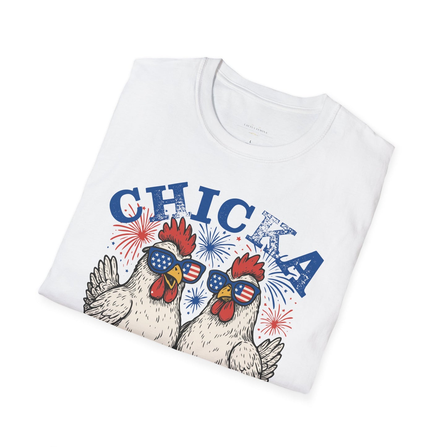 Chicka Boom Boom - 4th of July Funny T-Shirt