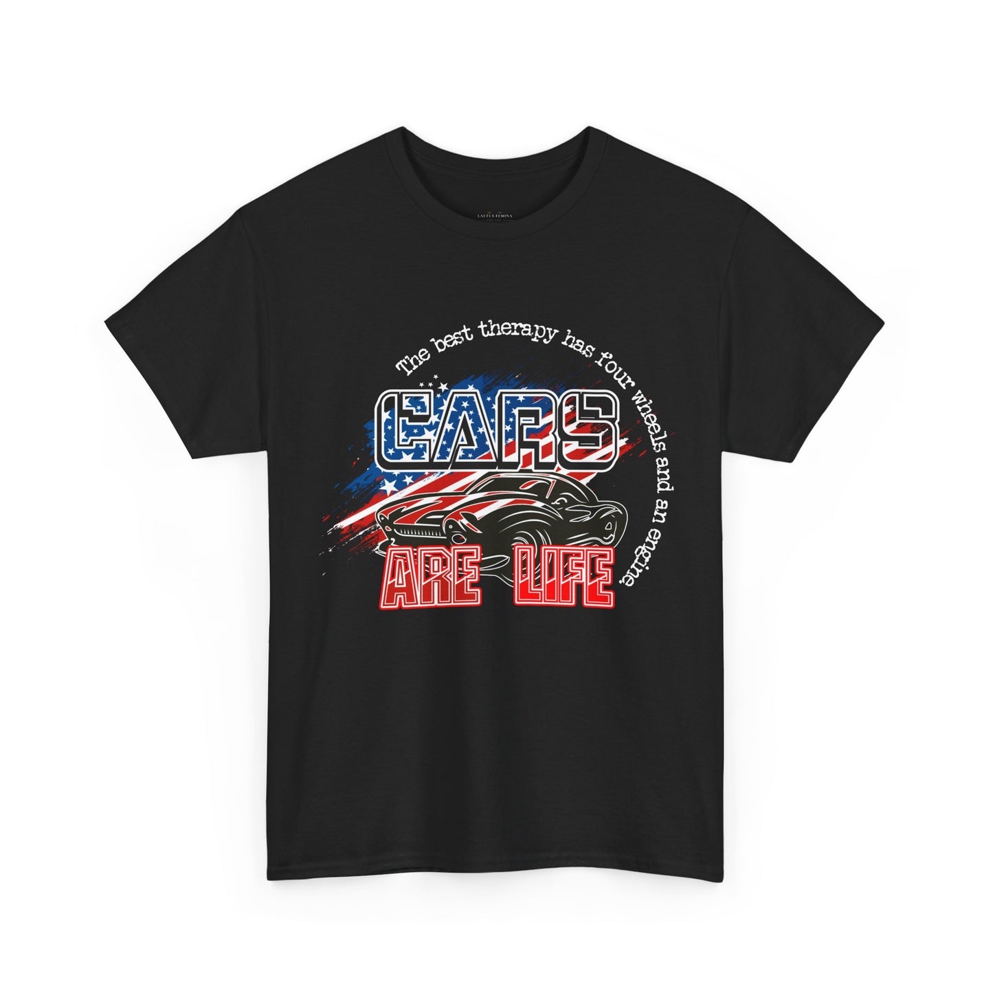 Cars Are Life Vintage Graphic Tee