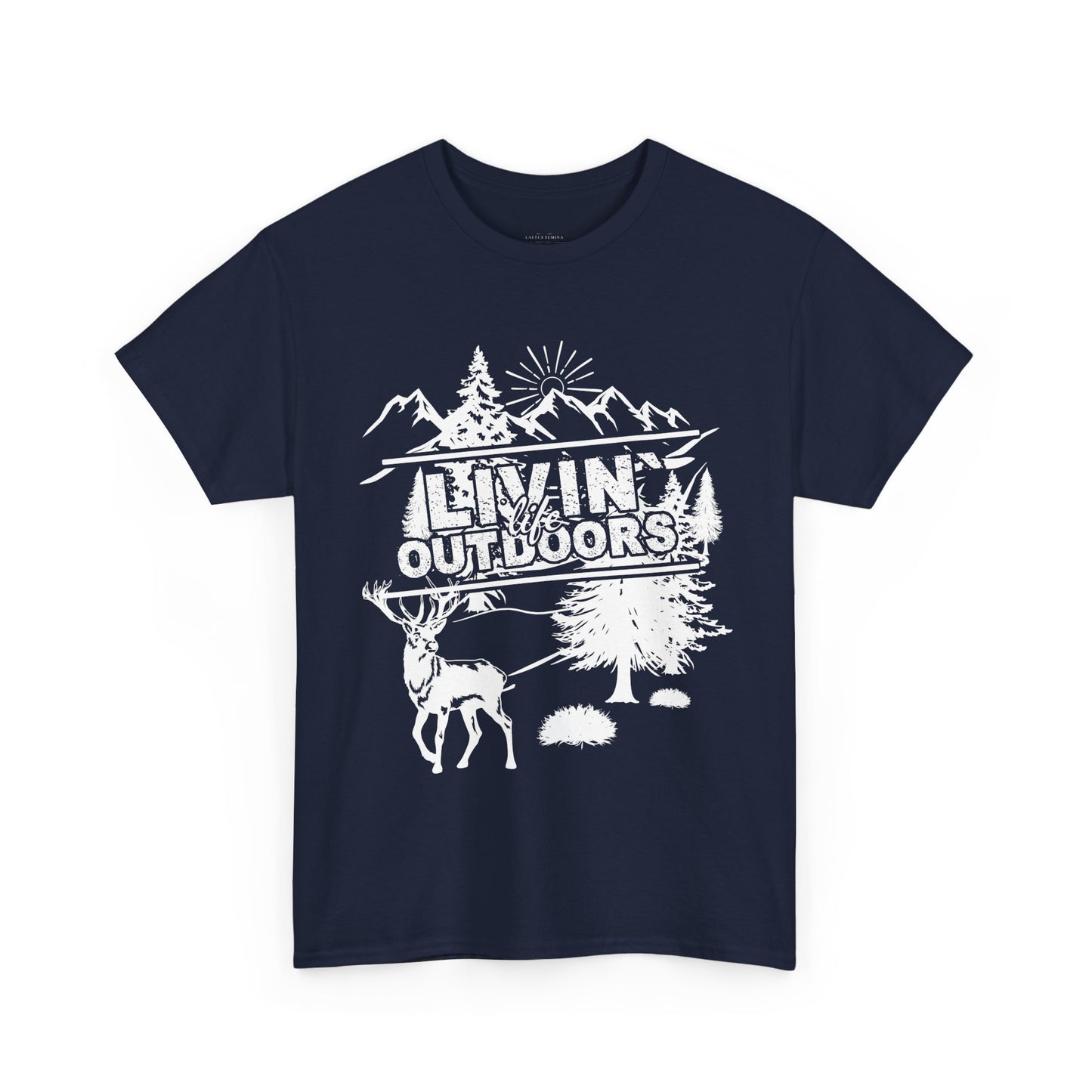 Livin' Life Outdoors Adventure Graphic Tee