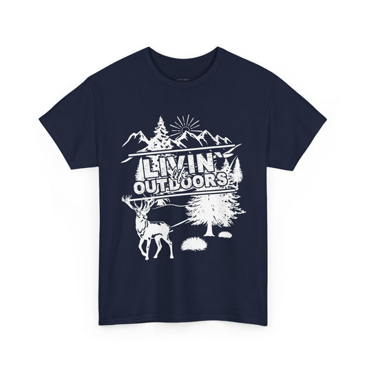 Livin' Life Outdoors Adventure Graphic Tee