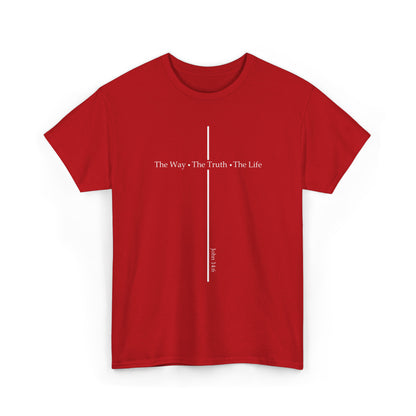 The Way - The Truth - The Life | John 14:6 | Women's Graphic Christian T-shirt