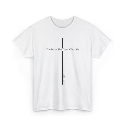 The Way - The Truth - The Life | John 14:6 | Women's Graphic Christian T-shirt