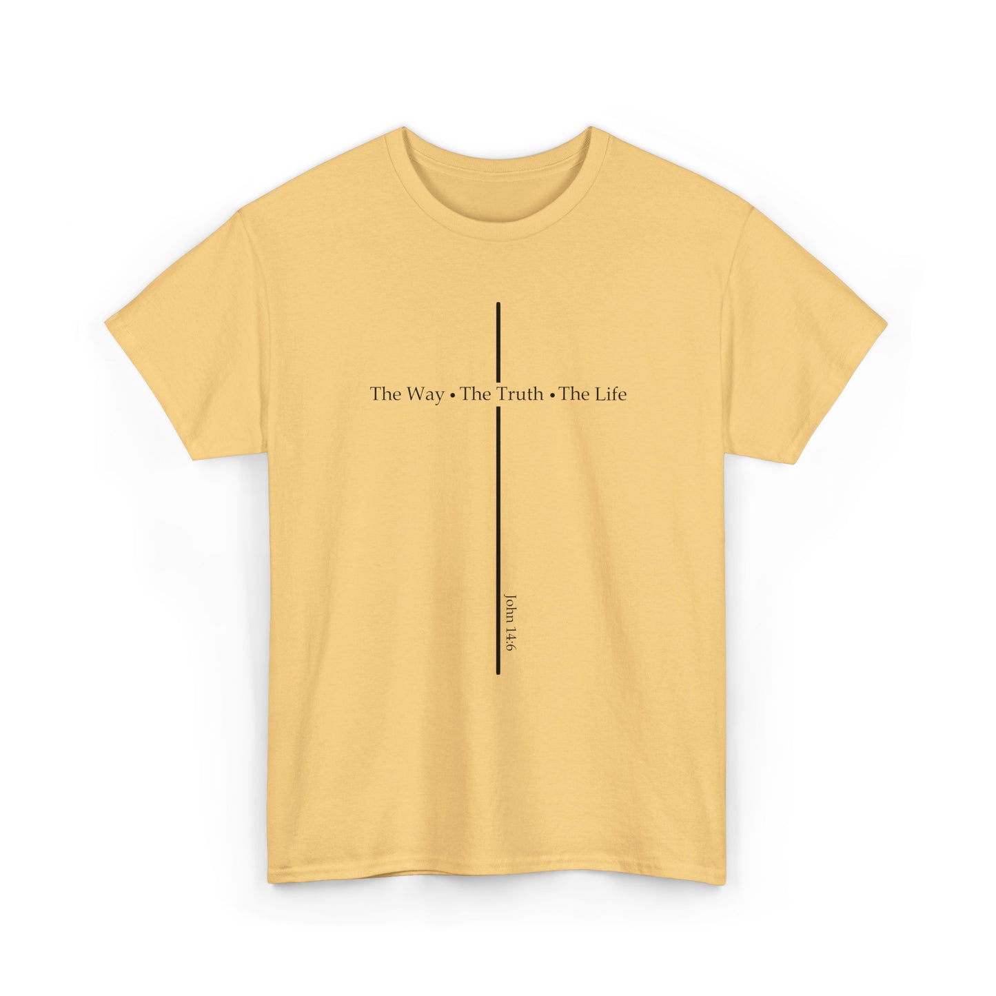 The Way - The Truth - The Life | John 14:6 | Women's Graphic Christian T-shirt