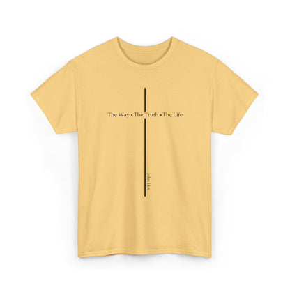 The Way - The Truth - The Life | John 14:6 | Women's Graphic Christian T-shirt