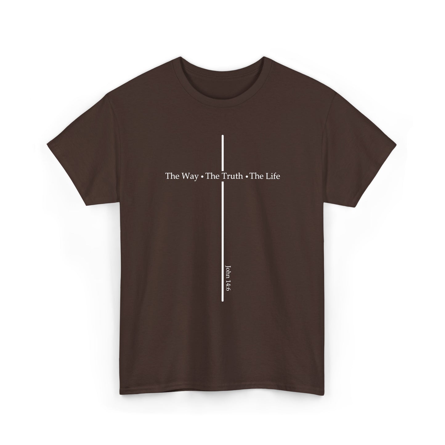 The Way - The Truth - The Life | John 14:6 | Women's Graphic Christian T-shirt
