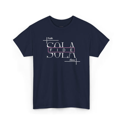 Sola Fide - Faith Alone | Christian Reformation Women's Graphic Tee