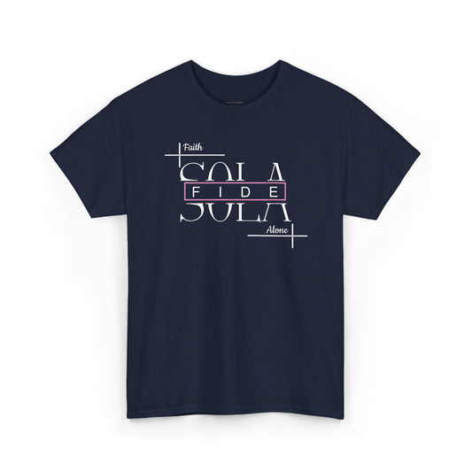 Sola Fide - Faith Alone | Christian Reformation Women's Graphic Tee