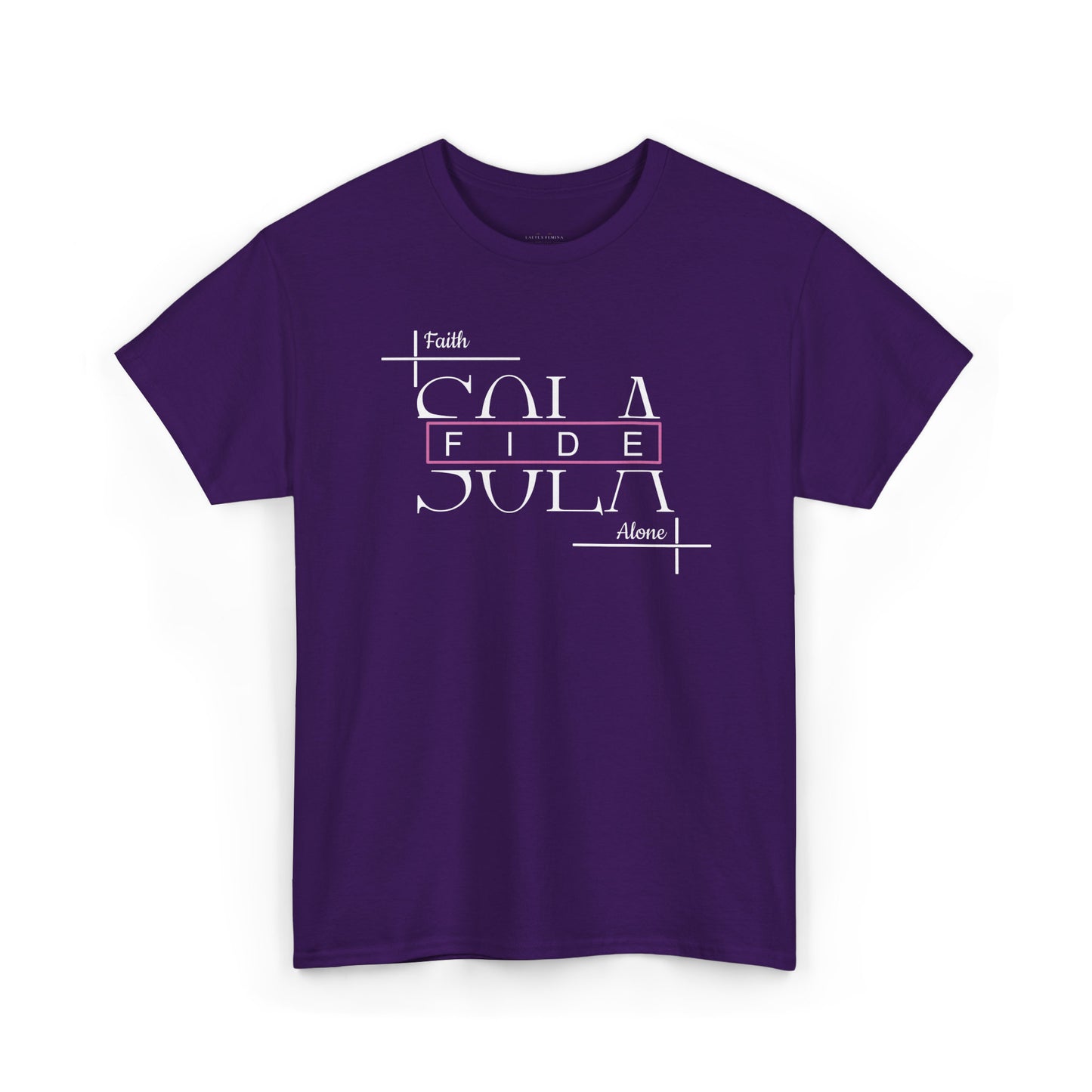 Sola Fide - Faith Alone | Christian Reformation Women's Graphic Tee