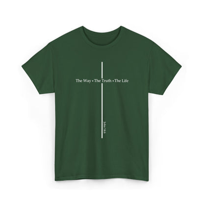 The Way - The Truth - The Life | John 14:6 | Women's Graphic Christian T-shirt