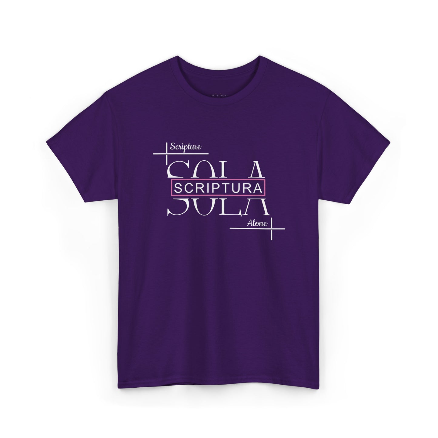 Sola Scriptura - Scripture Alone | Christian Reformation Women's Graphic Tee