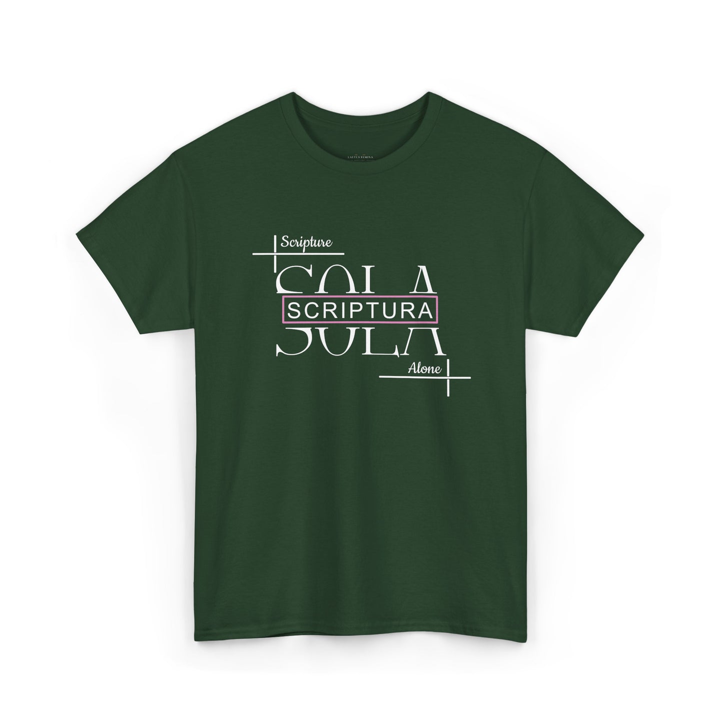 Sola Scriptura - Scripture Alone | Christian Reformation Women's Graphic Tee