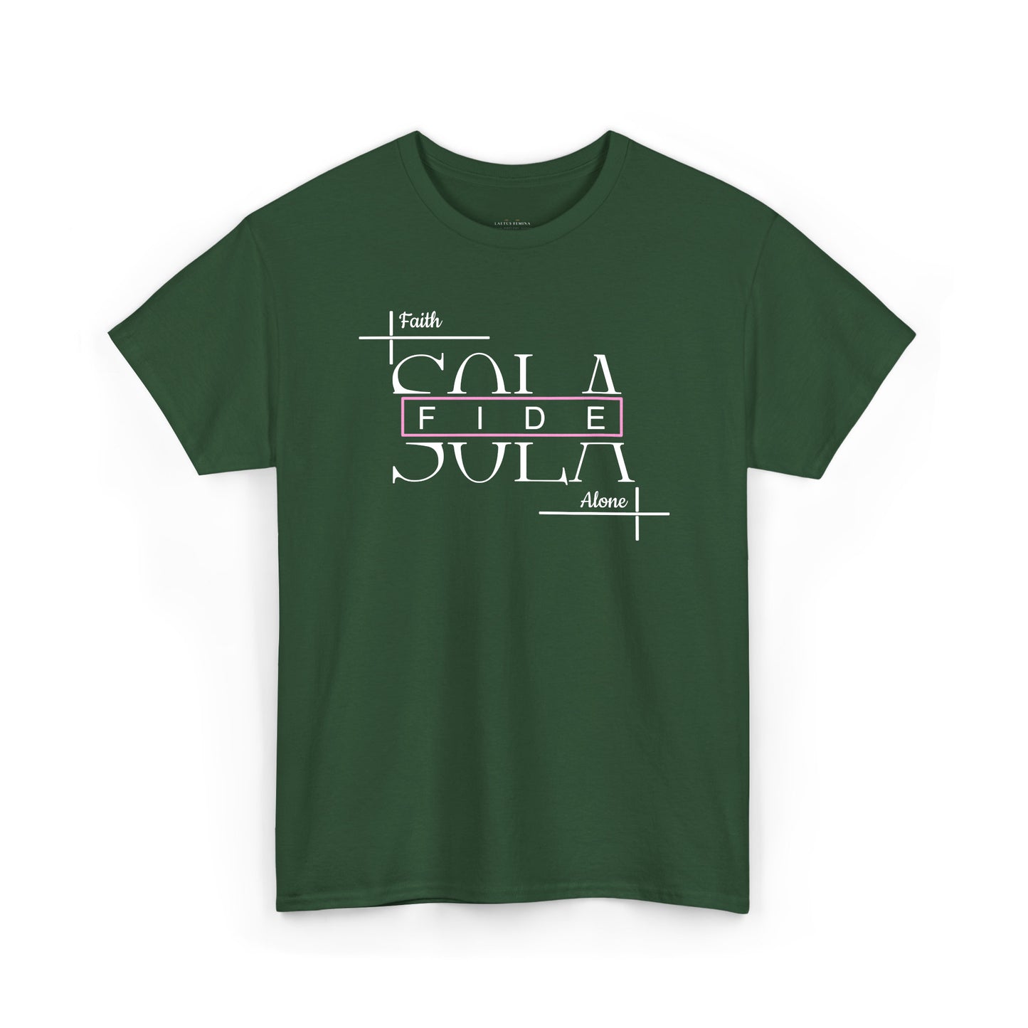 Sola Fide - Faith Alone | Christian Reformation Women's Graphic Tee