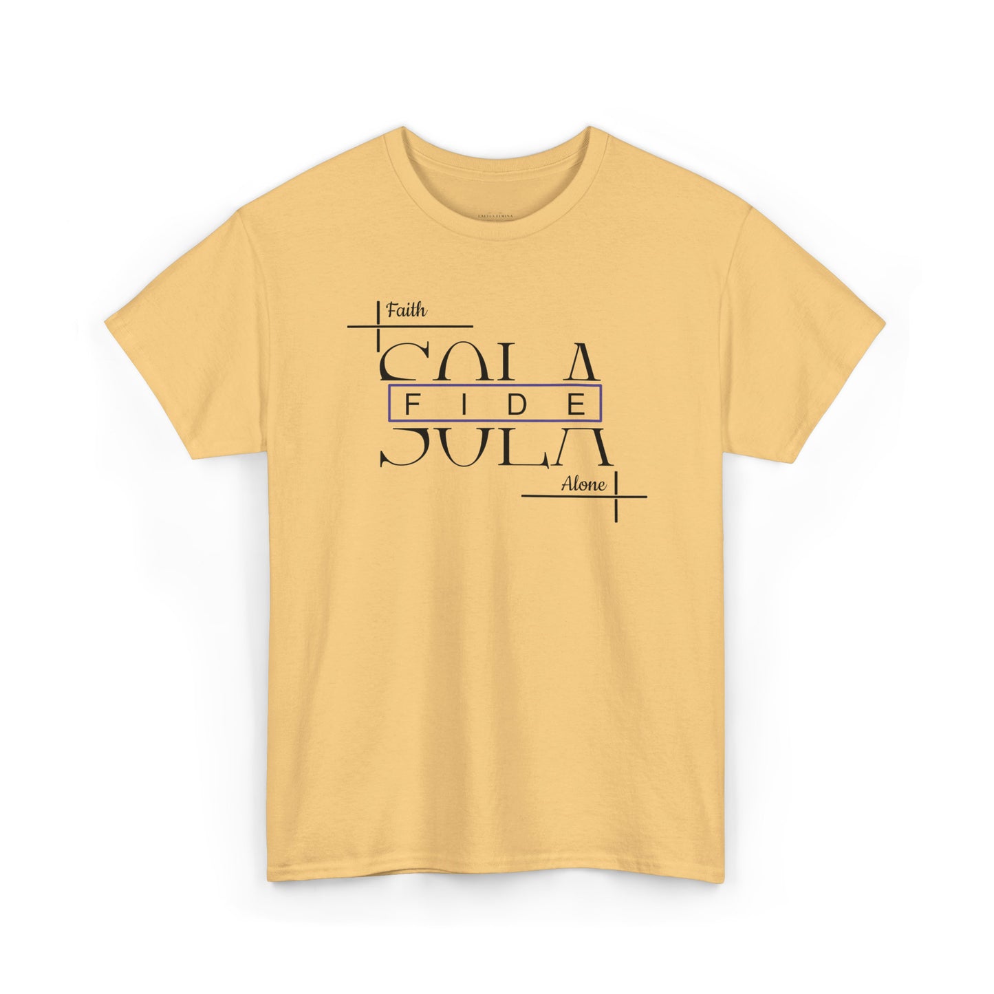 Sola Fide - Faith Alone | Christian Reformation Women's Graphic Tee