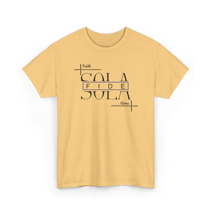 Sola Fide - Faith Alone | Christian Reformation Women's Graphic Tee