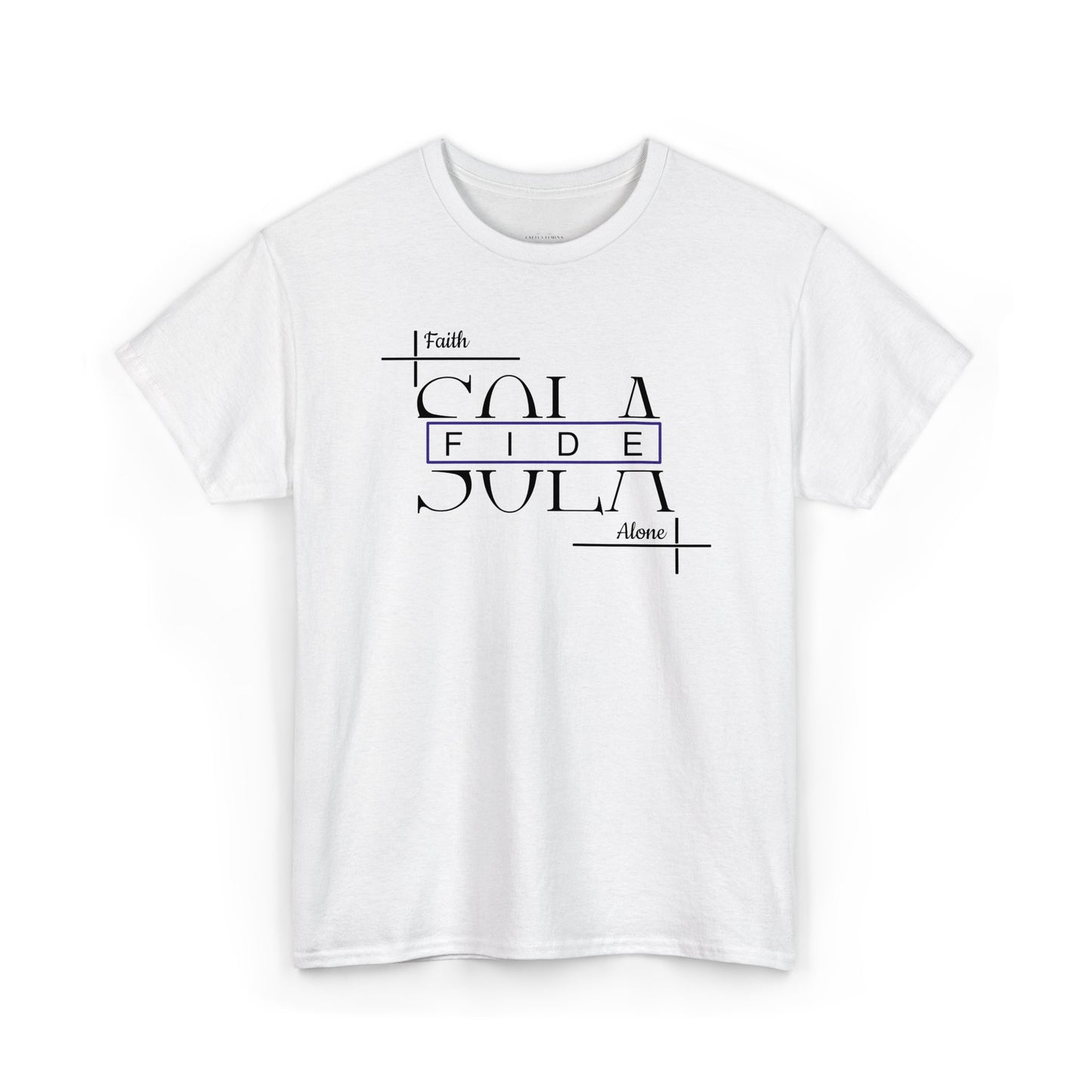 Sola Fide - Faith Alone | Christian Reformation Women's Graphic Tee