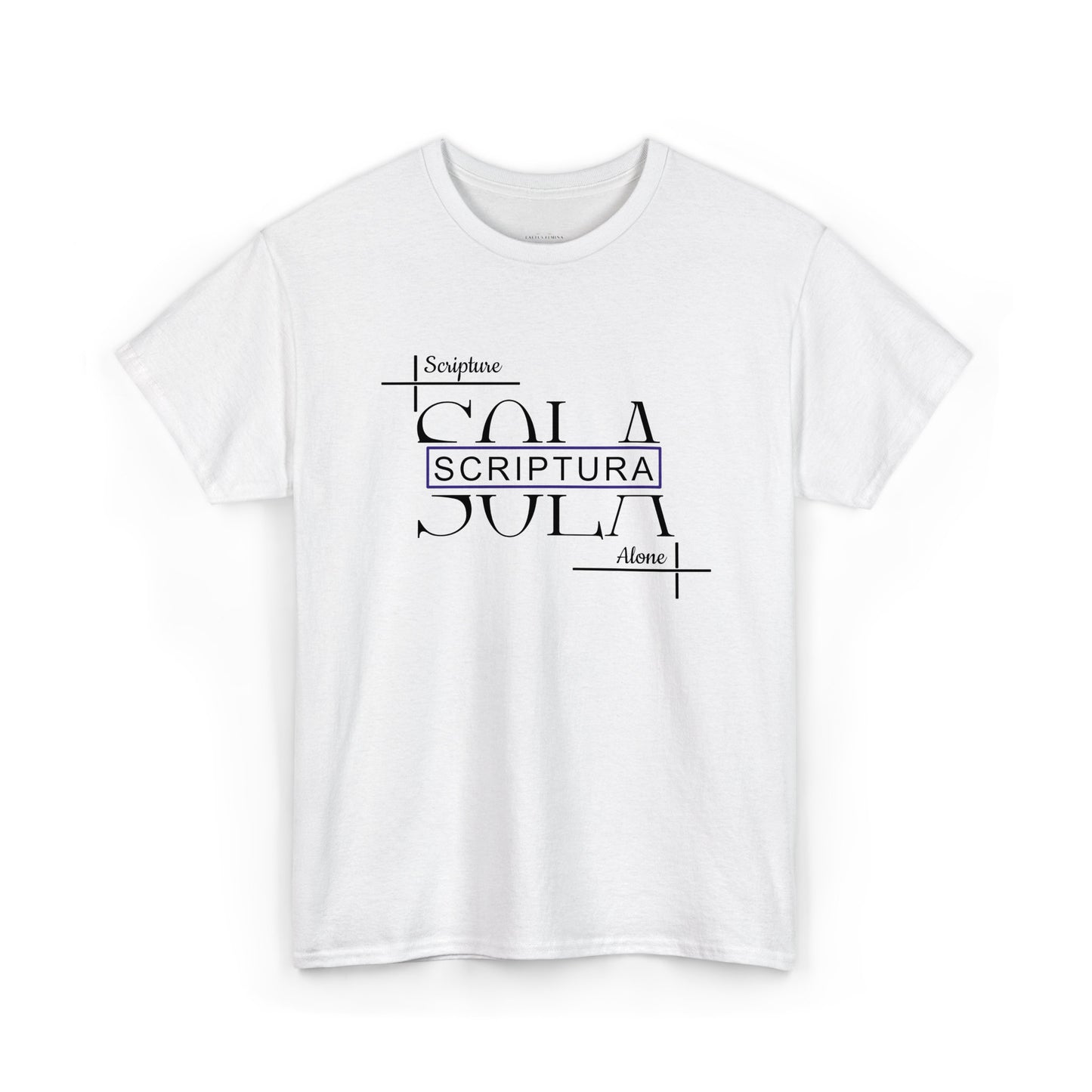 Sola Scriptura - Scripture Alone | Christian Reformation Women's Graphic Tee