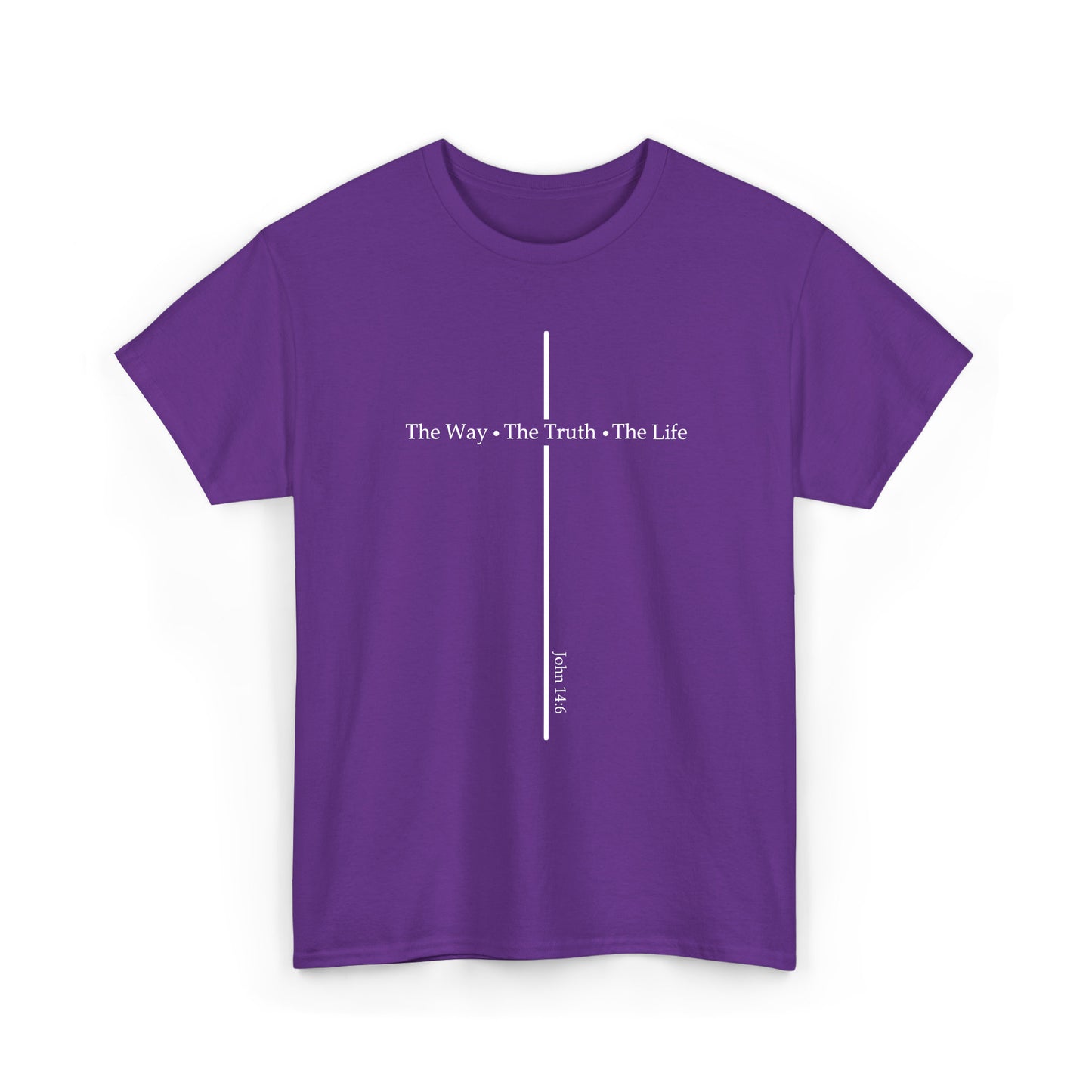 The Way - The Truth - The Life | John 14:6 | Women's Graphic Christian T-shirt