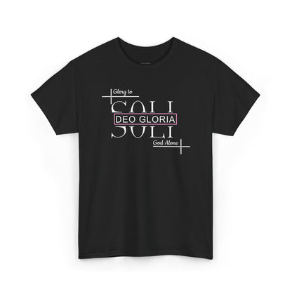 Soli Deo Gloria- Glory to God Alone | Christian Reformation Women's Graphic Tee
