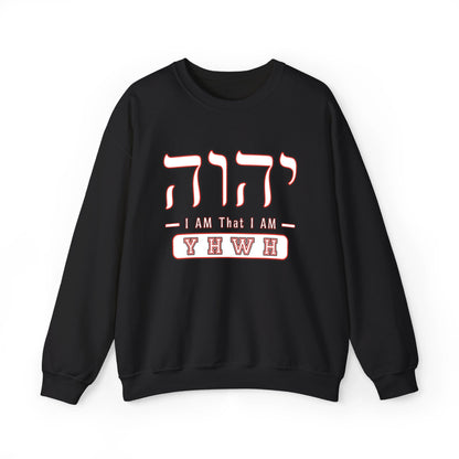 YHWH - I Am That I Am | Christian Women's Sweatshirt