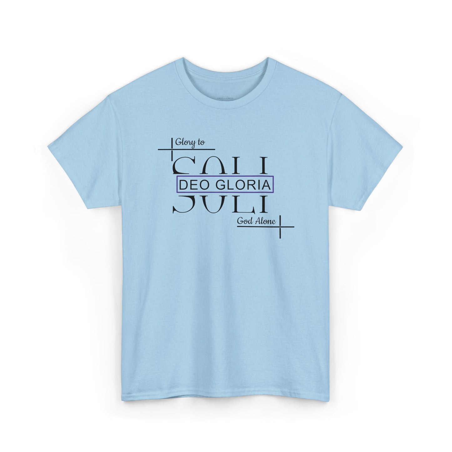 Soli Deo Gloria- Glory to God Alone | Christian Reformation Women's Graphic Tee