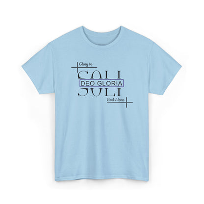 Soli Deo Gloria- Glory to God Alone | Christian Reformation Women's Graphic Tee