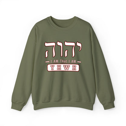 YHWH - I Am That I Am | Christian Women's Sweatshirt