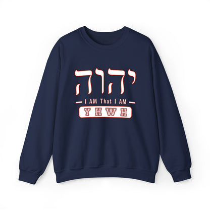 YHWH - I Am That I Am | Christian Women's Sweatshirt