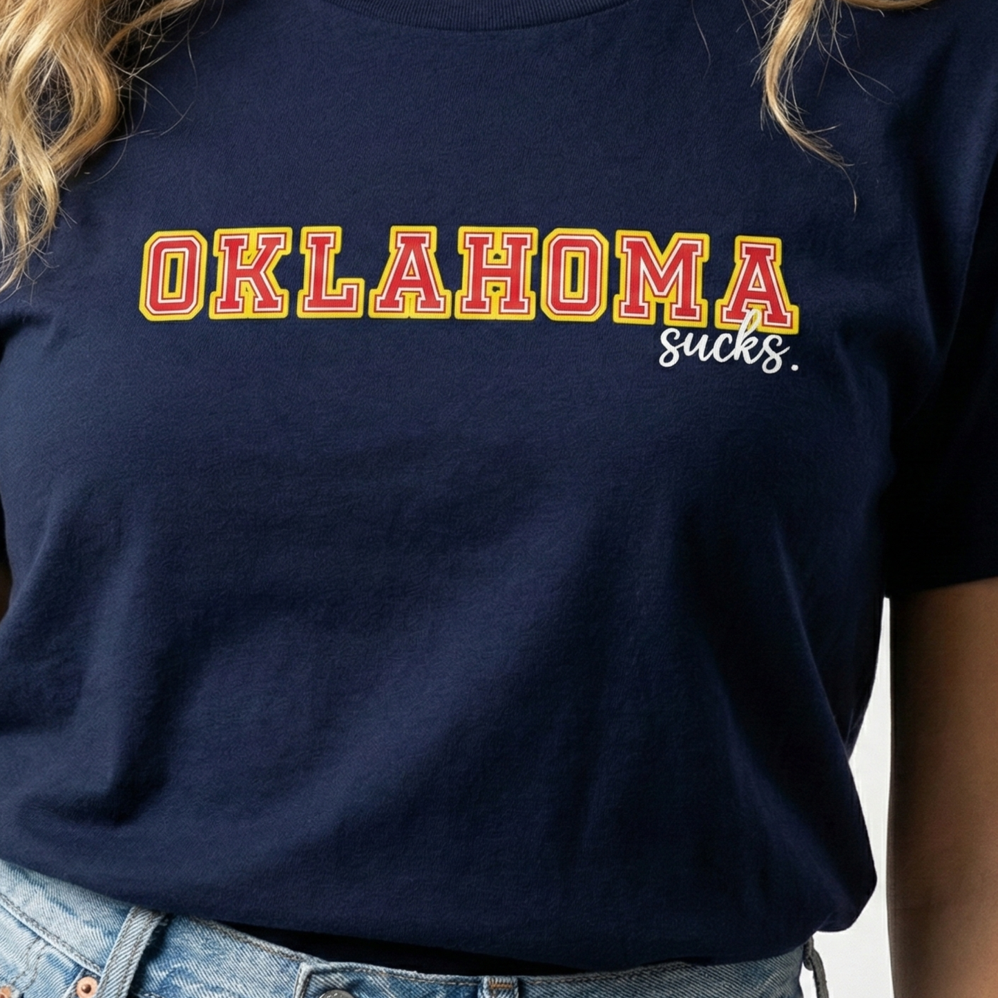 Oklahoma Sucks - Texas Game Day Women's Graphic Tee