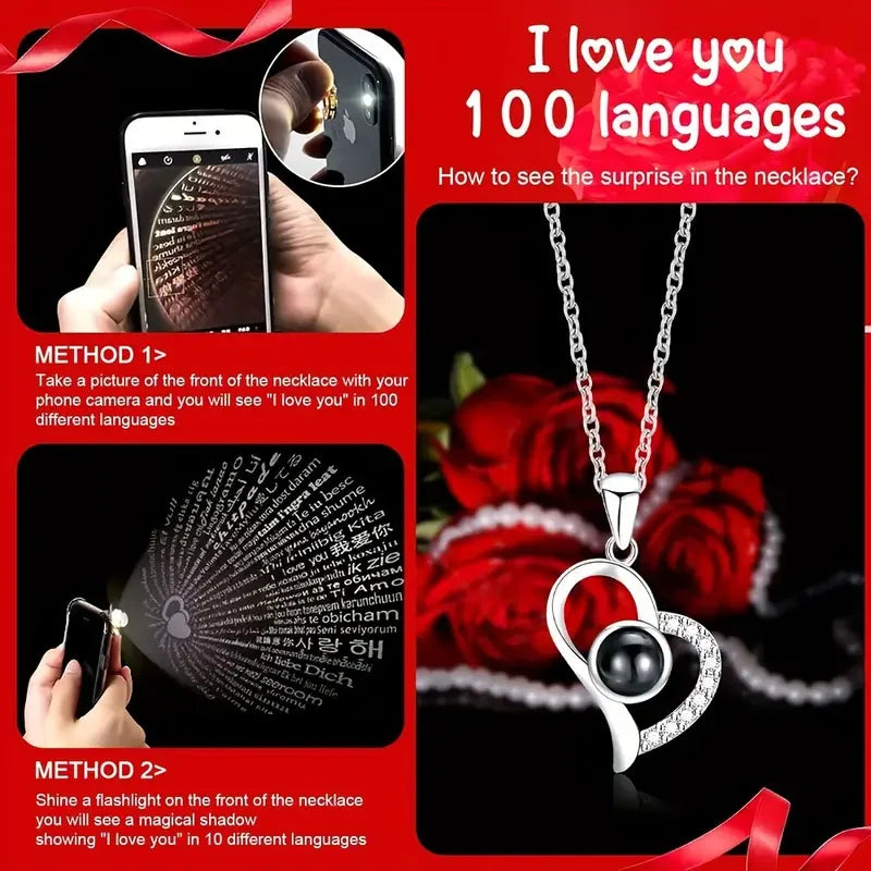 I love you gift box - Say I love you in 100 languages