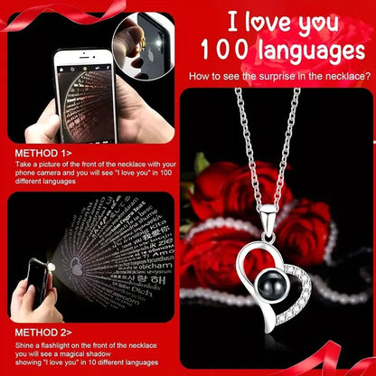 I love you gift box - Say I love you in 100 languages