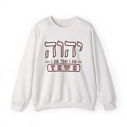 YHWH - I Am That I Am | Christian Women's Sweatshirt