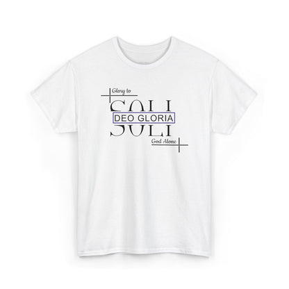 Soli Deo Gloria- Glory to God Alone | Christian Reformation Women's Graphic Tee