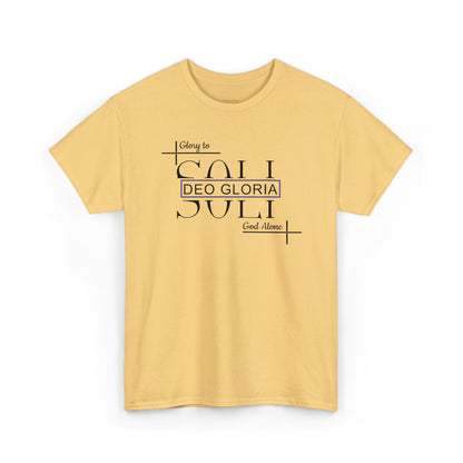 Soli Deo Gloria- Glory to God Alone | Christian Reformation Women's Graphic Tee
